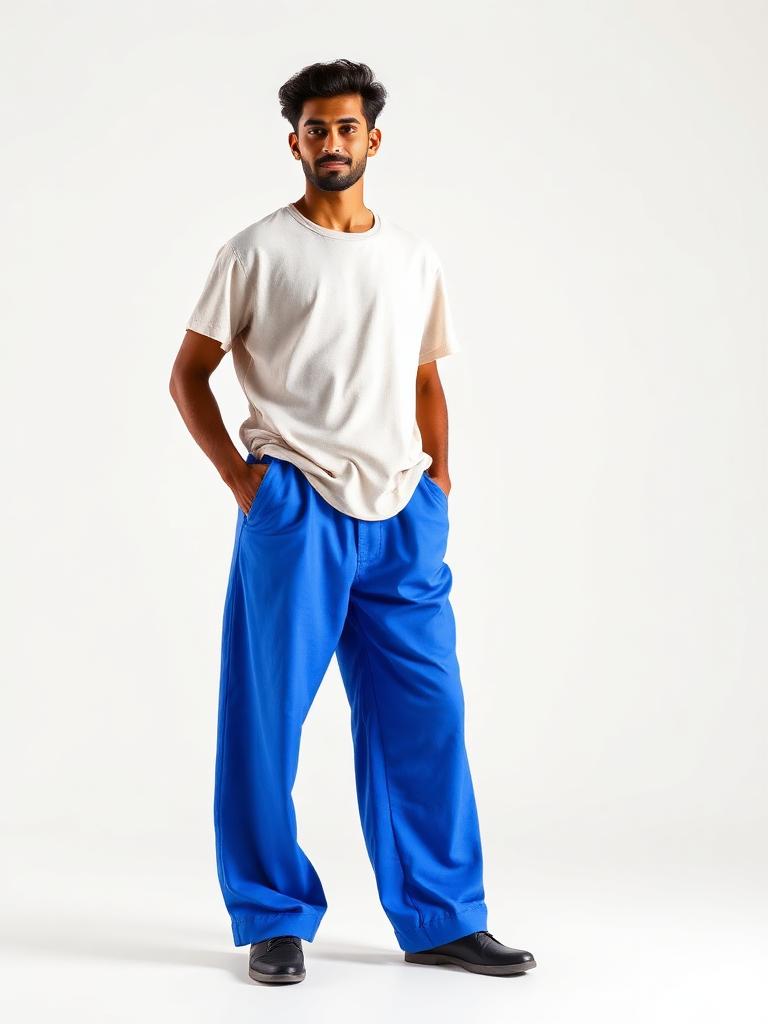 Baggy Lower — Cobalt