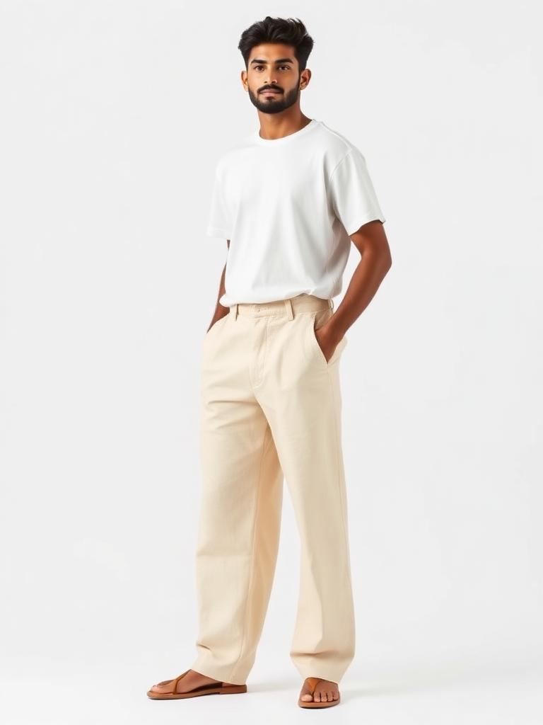 Baggy Lower — Cream