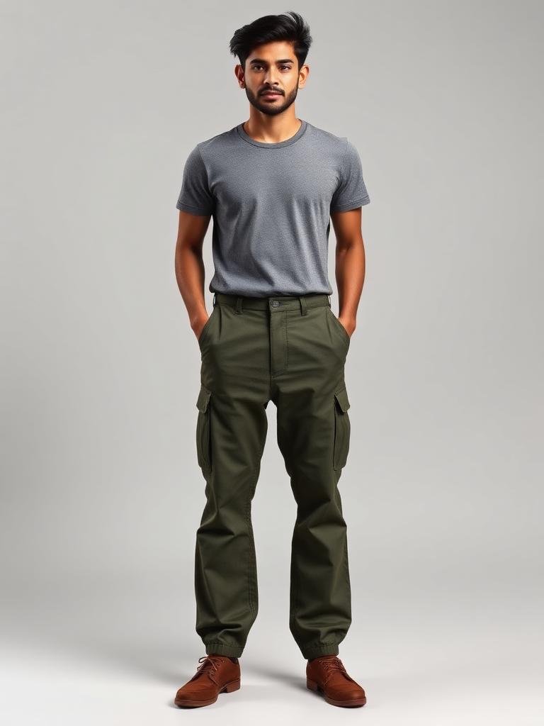 Baggy Lower — Olive