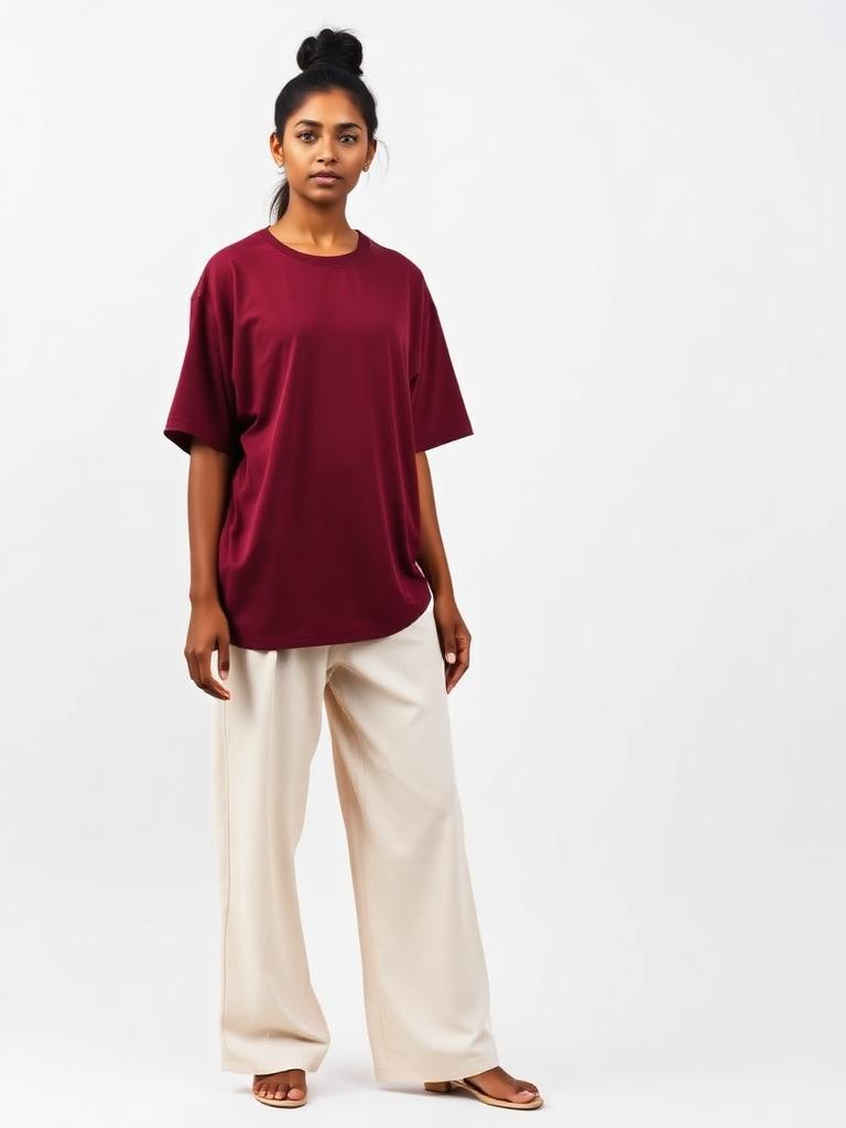 Heavyweight Tee — Wine
